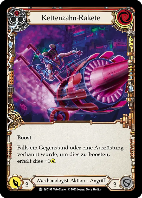 Card: Sprocket Rocket (red)