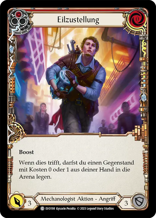 Card: Expedite (red)