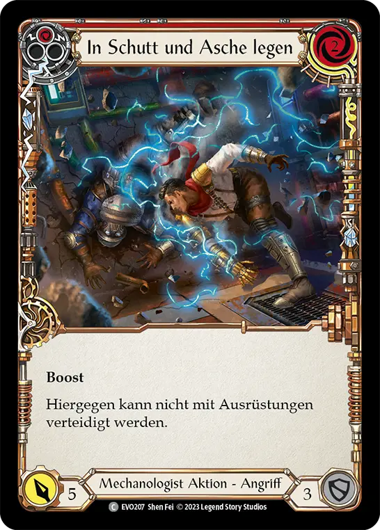 Card: Lay Waste (red)
