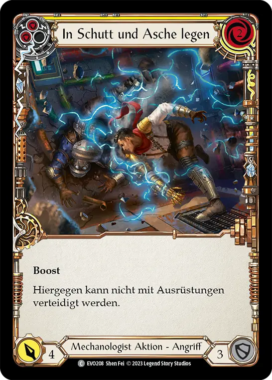 Card: Lay Waste (yel)