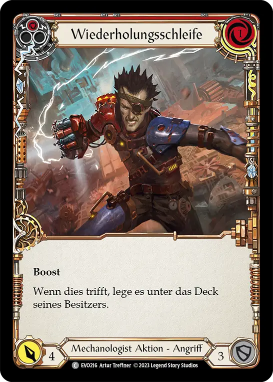 Card: Under Loop (red)