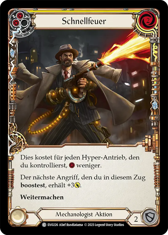 Card: Quickfire (yel)