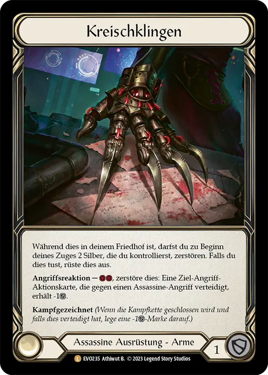 Card: Shriek Razors