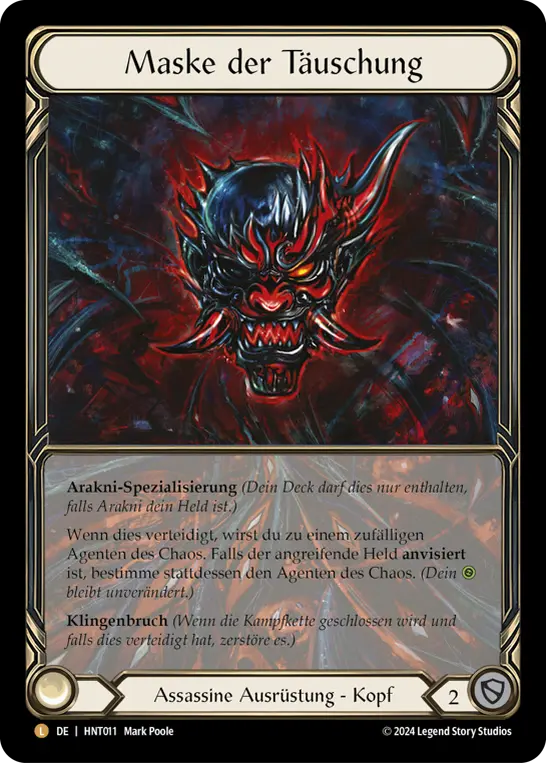 Card: Mask of Deceit