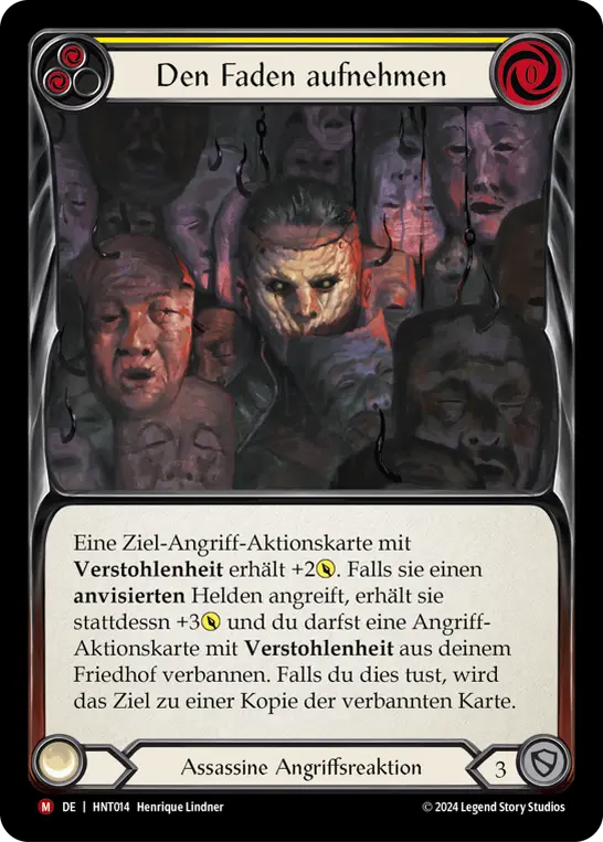 Card: Take Up the Mantle (yel)