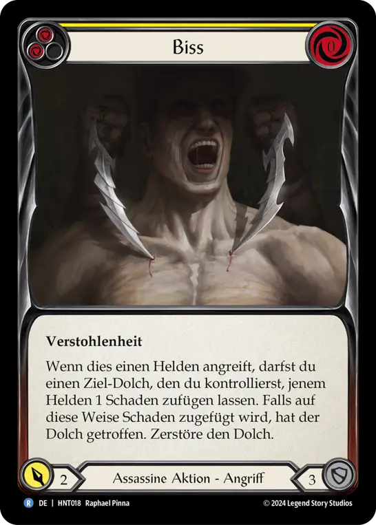 Card: Bite (yel)