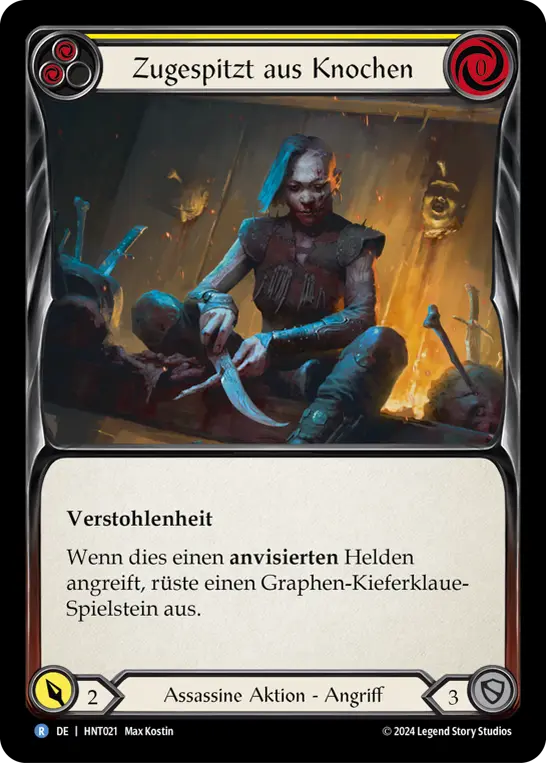 Card: Whittle from Bone (yel)