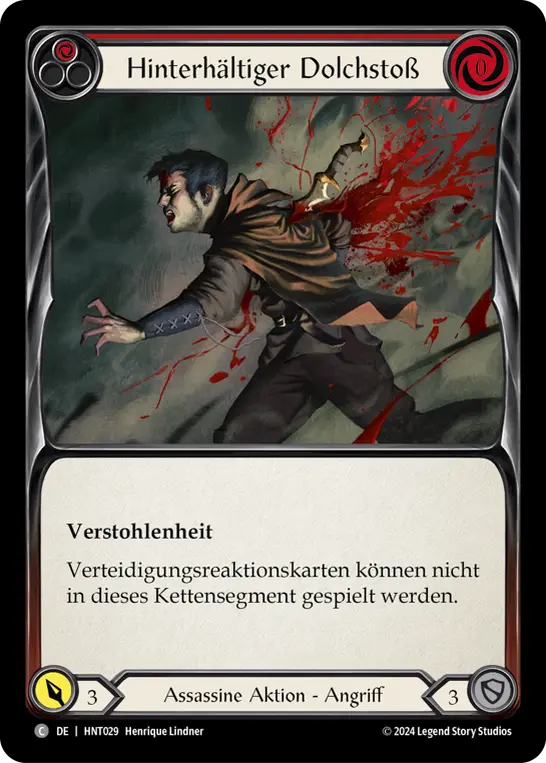 Card: Back Stab (red)