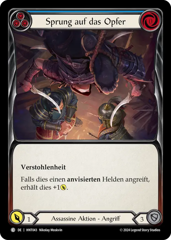 Card: Plunge the Prospect (blu)