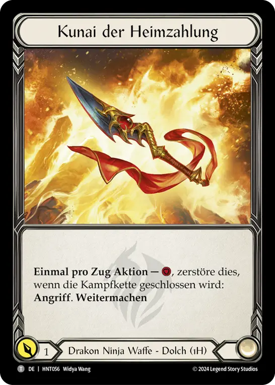 Card: Kunai of Retribution
