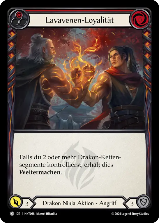 Card: Lava Vein Loyalty (red)