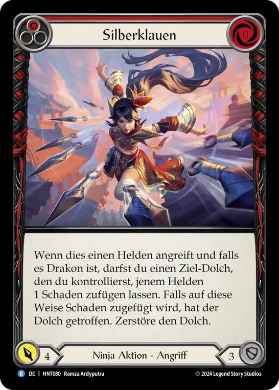 Card: Silver Talons (red)