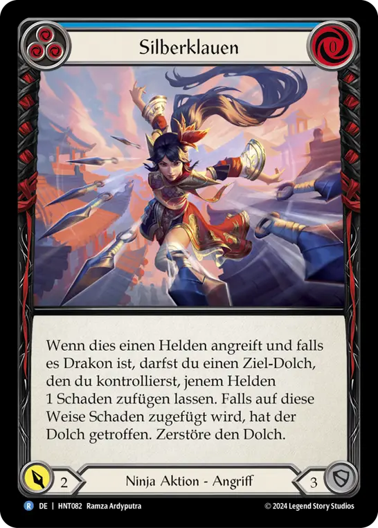 Card: Silver Talons (blu)
