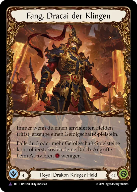 Card: Fang, Dracai of Blades