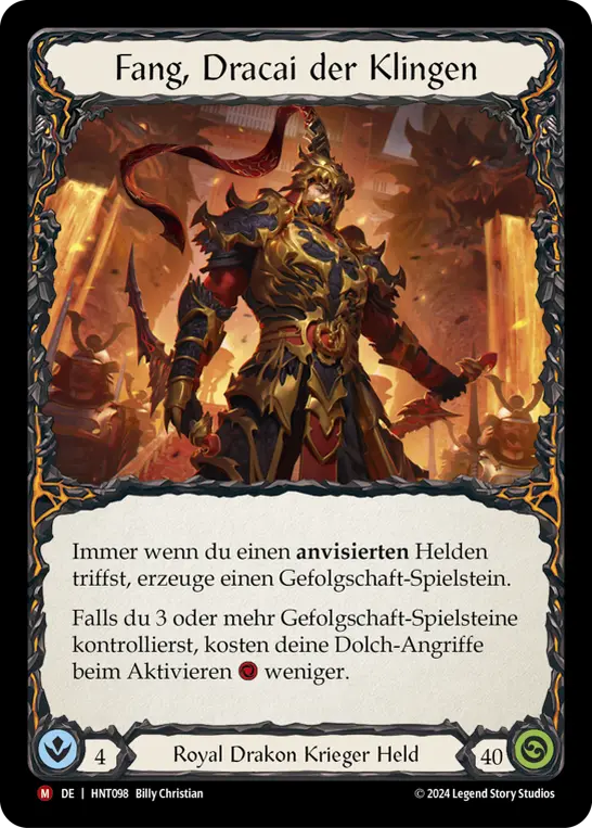 Card: Fang, Dracai of Blades