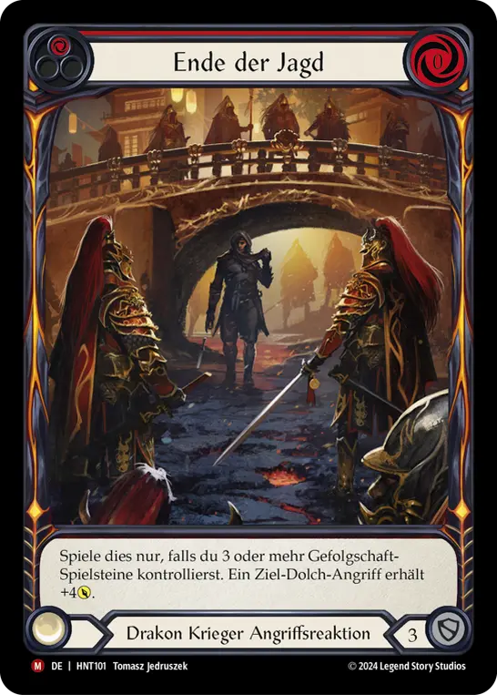 Card: Hunt's End (red)