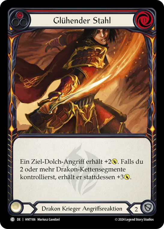 Card: Blistering Blade (red)