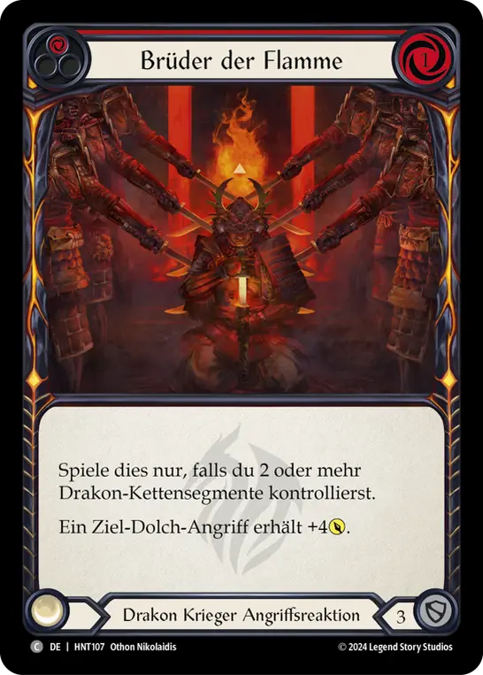 Card: Brothers of Flame (red)