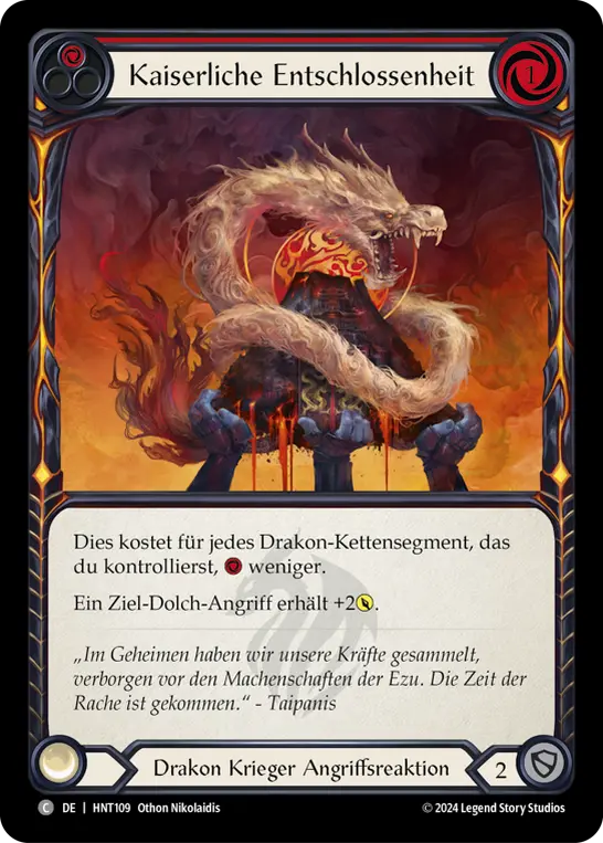 Card: Imperial Intent (red)