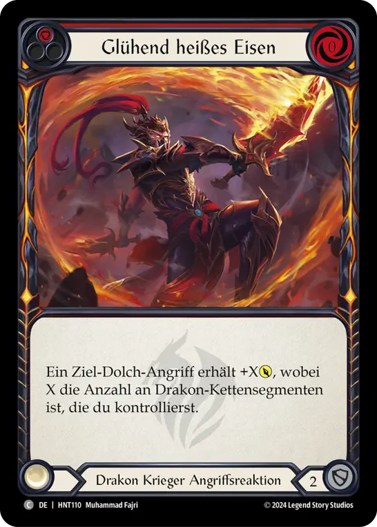 Card: Scalding Iron (red)