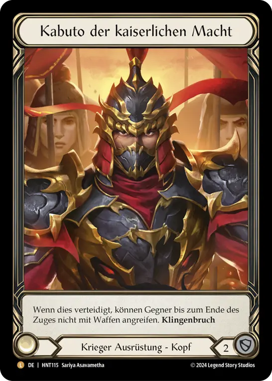 Card: Kabuto of Imperial Authority