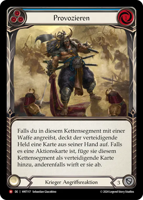Card: Provoke (blu)