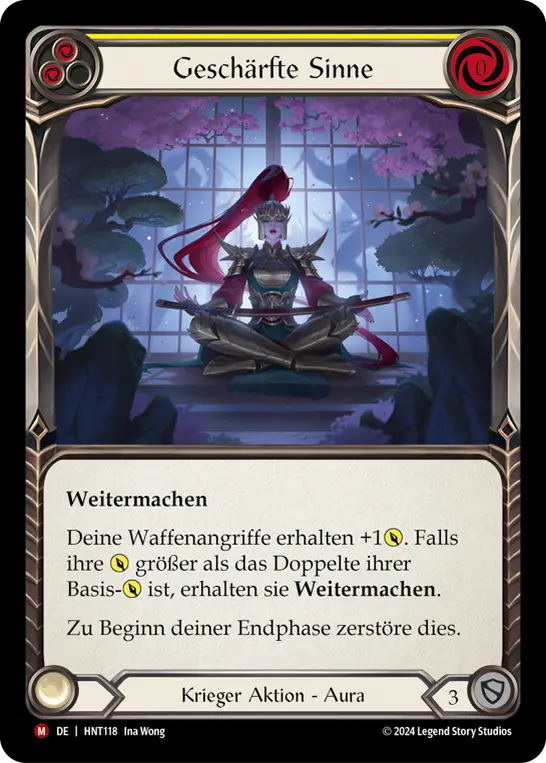 Card: Sharpened Senses (yel)