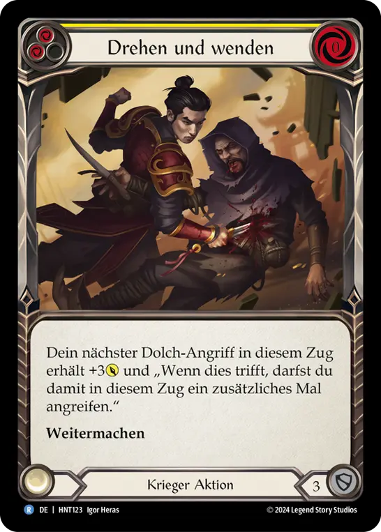 Card: Twist and Turn (yel)