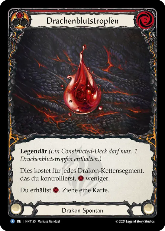 Card: Drop of Dragon Blood (red)