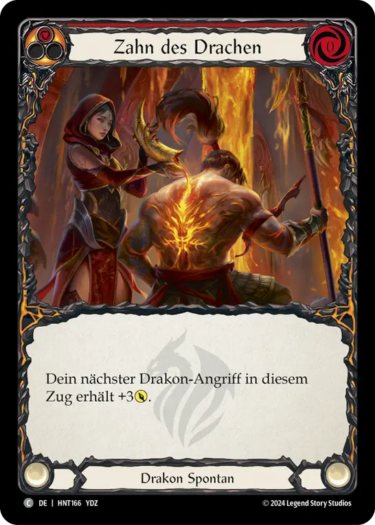 Card: Tooth of the Dragon (red)