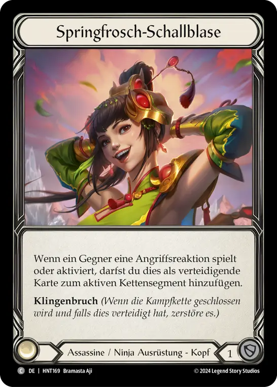 Card: Leap Frog Vocal Sac