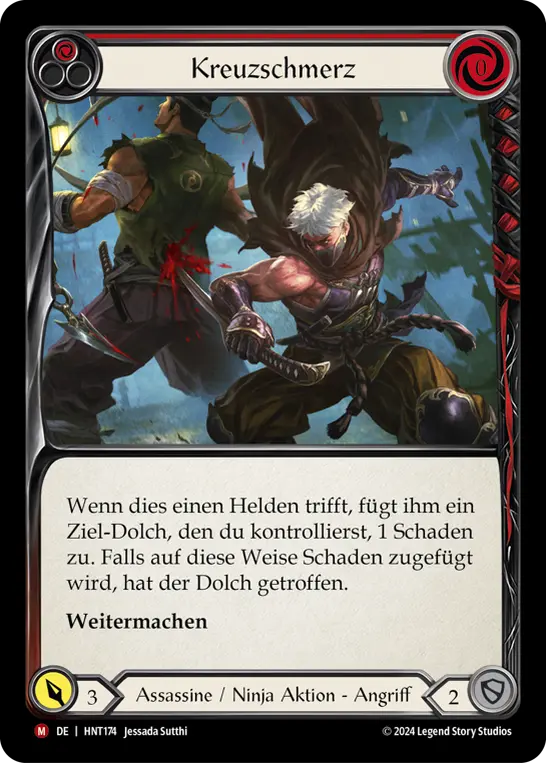 Card: Pain in the Backside (red)