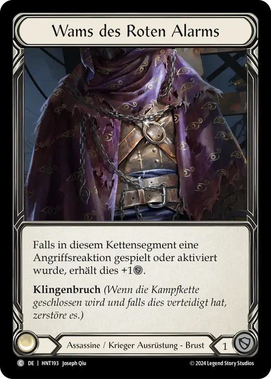 Card: Red Alert Vest