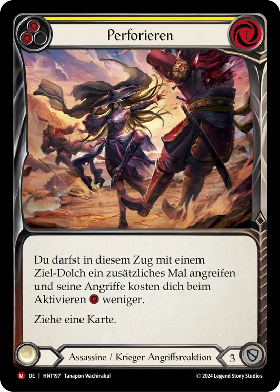 Card: Perforate (yel)