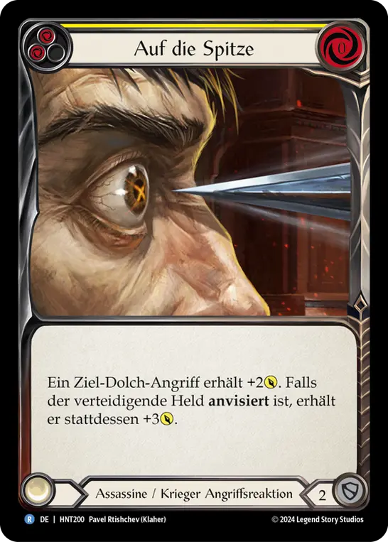 Card: To the Point (yel)