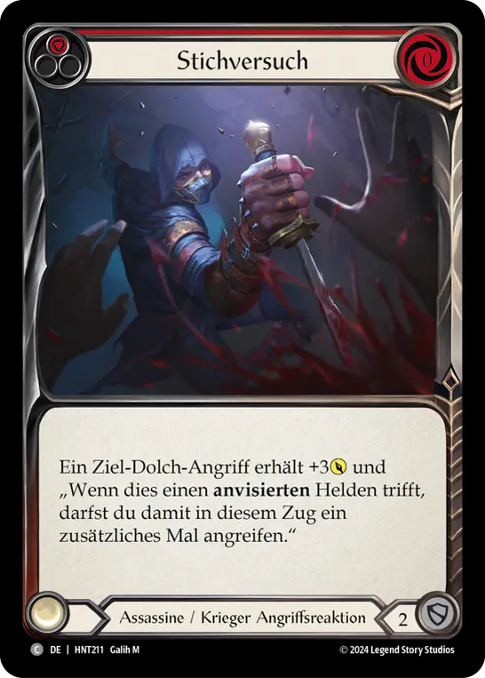 Card: Take a Stab (red)