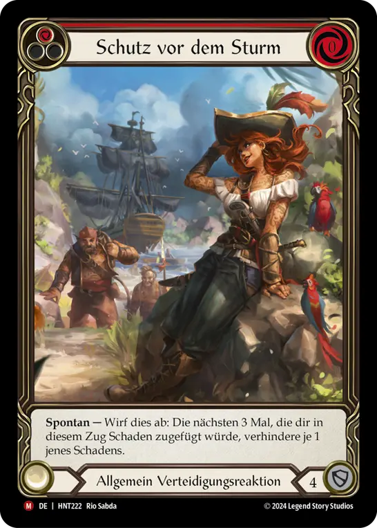 Card: Shelter from the Storm (red)