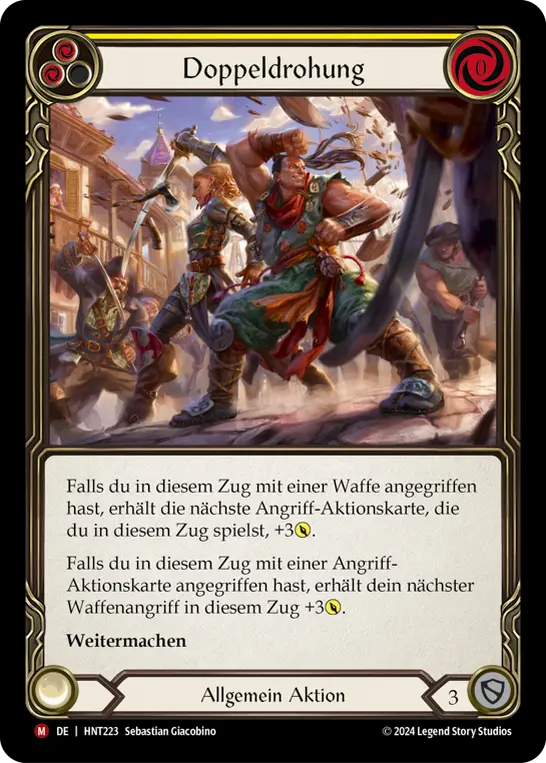 Card: Dual Threat (yel)