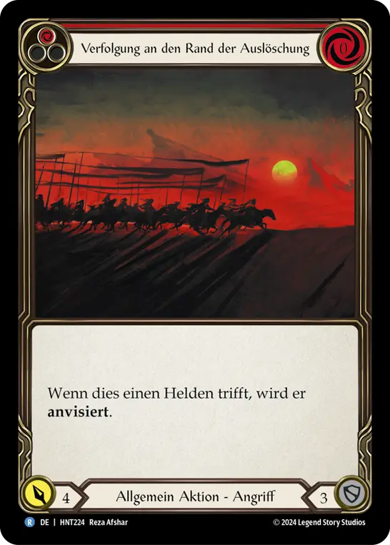 Card: Pursue to the Edge of Oblivion (red)
