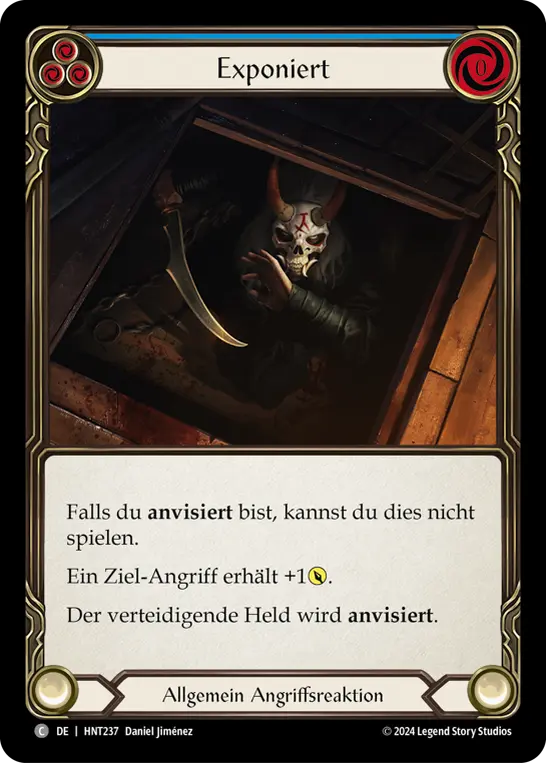Card: Exposed (blu)
