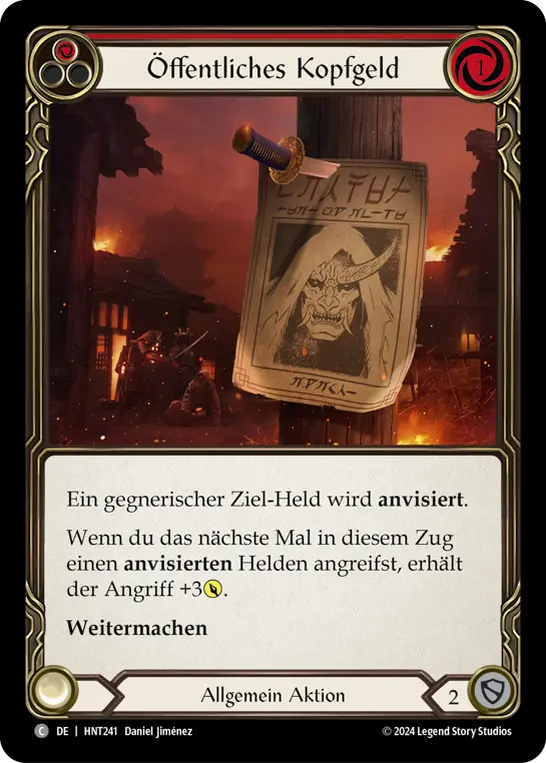 Card: Public Bounty (red)