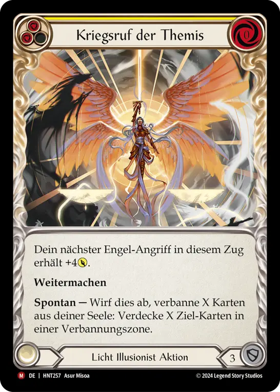 Card: War Cry of Themis (yel)