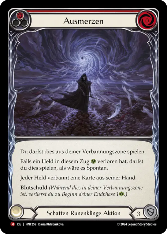 Card: Cull (red)