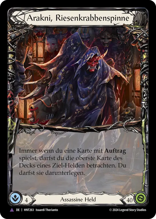 Card: Arakni, Huntsman