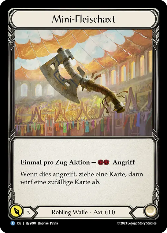 Card: Mini Meataxe