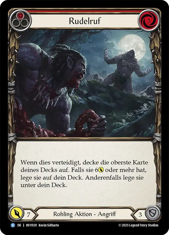 Card: Pack Call (red)