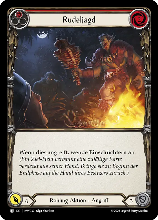 Card: Pack Hunt (red)