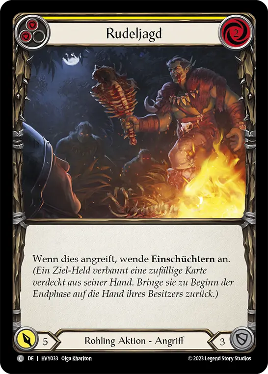 Card: Pack Hunt (yel)