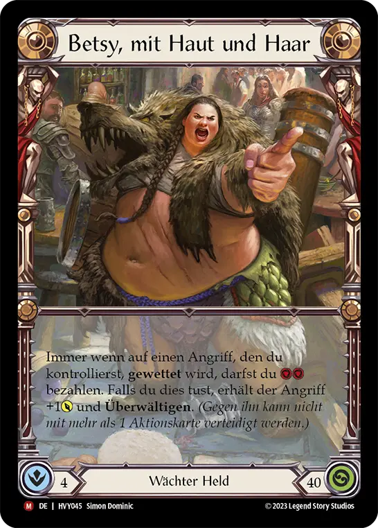 Card: Betsy, Skin in the Game