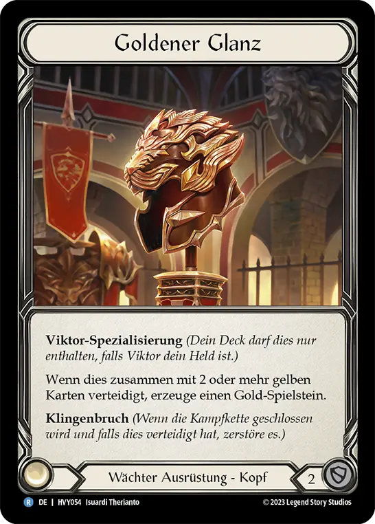 Card: Golden Glare